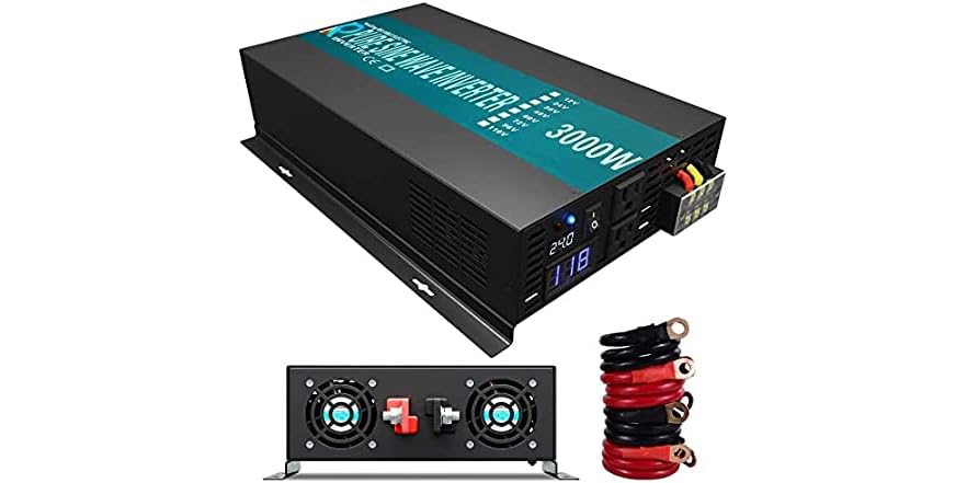 Led Invertor Box WZRELB 3000w Solar Power Inverter (Open Box)