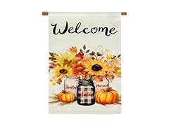 multiwins Double Sided Fall Garden Flag