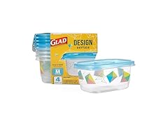 Glad GladWare Design Series Food Storage Containers