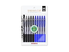 Zebra Pen Sarasa Clip Gel Retractable Pens