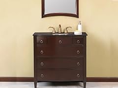 Venice 36" Single Sink Vanity & Mirror