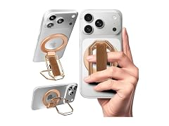 4-in-1 Rose Gold Magsafe Phone Grip