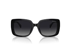 Ralph by Ralph Lauren Rectangle Frame Polarized Sunglasses (Open Box)