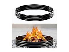 IBGUC Large Fire Pit for Outside