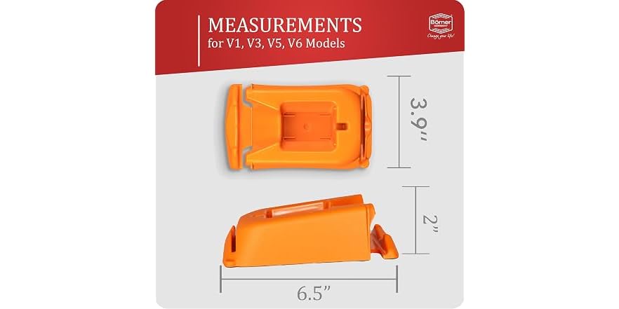 Standard Docking Borner Mandoline Docking Station Orange