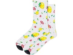Hot Sox Women's Draw Series Crew Socks (4-10)