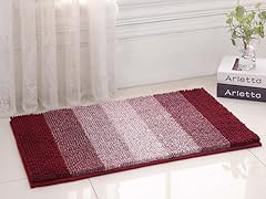 Bristol Ombre Chenille 17" x 24" Bath Mat - 2 Colors