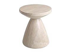 LeisureMod Dune Fiberglass Side Table