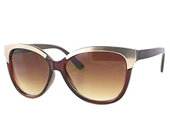 Frames with Gold Accent and Gradient Lens