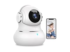 Litokam LF-P1t Indoor Pet/Baby Camera 1PK White