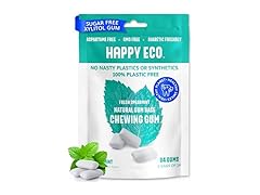 HAPPY ECO Sugar Free Spearmint Gum, 84pc