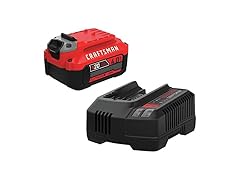 CRAFTSMAN V20 Battery and Charger, 4.0 Ah