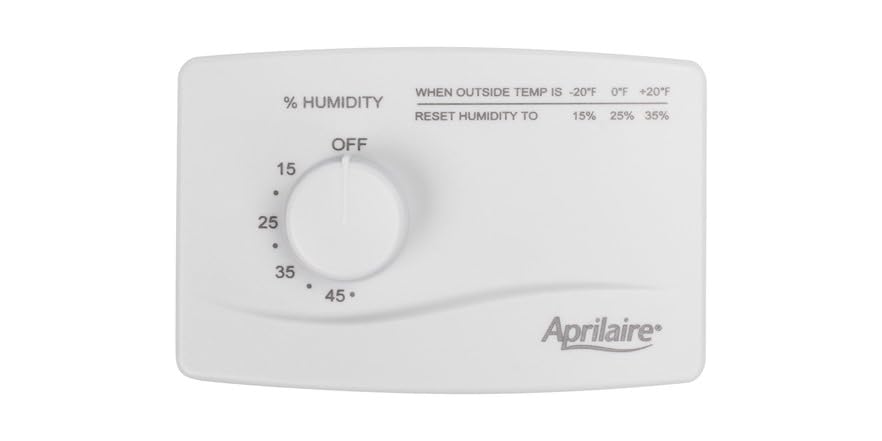 Aprilaire 4655 Manual Humidistat