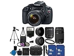 Canon EOS Rebel T5 Complete Deluxe Accessory Bundle