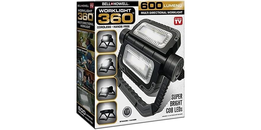 2 or 3-Pack Bell+Howell Portable Worklight