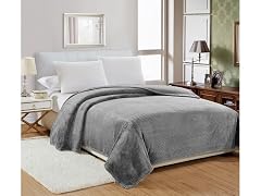 Popcorn Textured Microplush Blanket