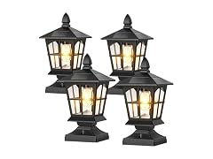 Brightever Solar Post Lights 4 Pack