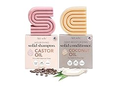 Kitsch Castor Oil Shampoo Bar & Coconut Oil