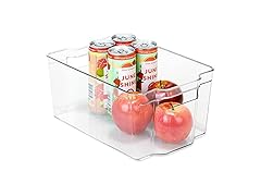 Smart Design Stackable Bin w/Handle