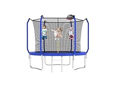 Tatub 10FT Trampoline  Basketball Hoop