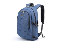 Tzowla Blue 15.6" Laptop Backpack 