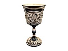 Riylox Handmade Solid Brass Wine Goblet