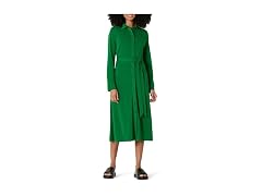 Amazon Essentials Women (XXS) Dress Emerald Green