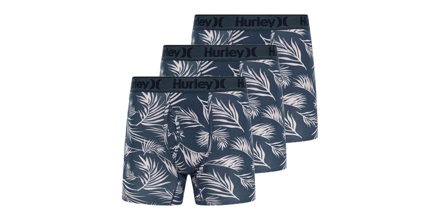 Hatley Boys Classic Boxer Brief Underwear 3 Pack - Solids
