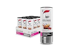 12PK CELSIUS Sparkling Cherry Cola, Energy Drink
