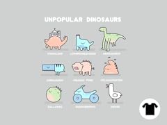 Unpopular Dinosaurs