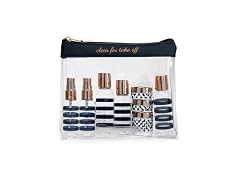 MIAMICA Bottle Set - Navy/Gold, 12 Piece