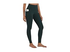 Sunzel Womens Leggings 28in M Deep Teal W/Pockets