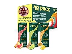 12PK KEY Ketone Energy Drink - Sugar Free