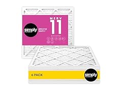 Simply Air Filter, MERV 11, MPR 1000, 6 Pack (Open Box)