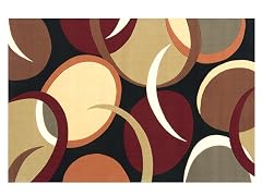 Elements Black Rug (2 Sizes)