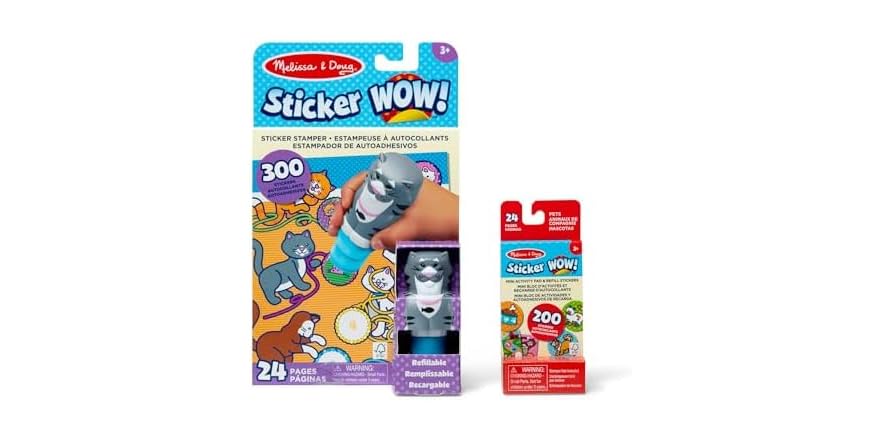 Melissa & Doug Sticker Wow! Cat Pack