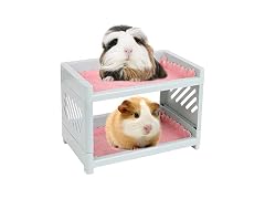PODOO Guinea Pig Bunk Bed with 2 Mats