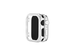Anne Klein Silver Bumper Apple Watch