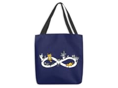 "Infinite Cats" Large Tote Bag