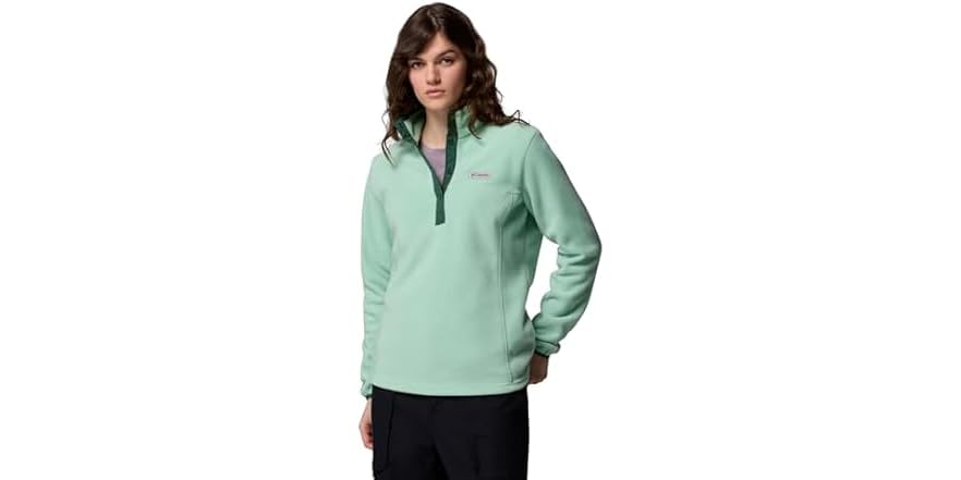 Columbia Womens Benton Springs Half Snap (M)