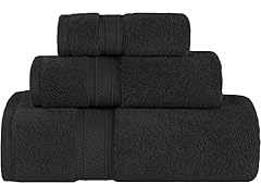 Superior Cotton Chevron Zero Twist 3 Pc Towel Set