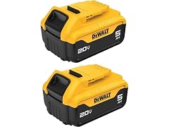 DEWALT DCB205-2 20V MAX 5Ah 2pk Lithium Batteries