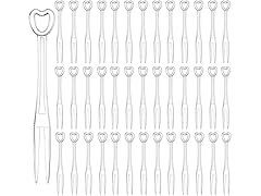 LASSUM Disposable Plastic Cocktail Picks