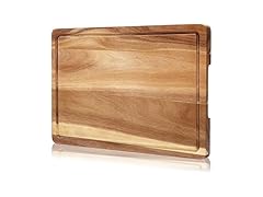 GarveeHome 18 in x 12 in Acacia Wood Cutting Board