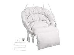Hanging Hammock Swing Chair, 330 Lbs Capacity