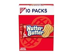 Nutter Butter Peanut Butter Cookies, 10 Snack