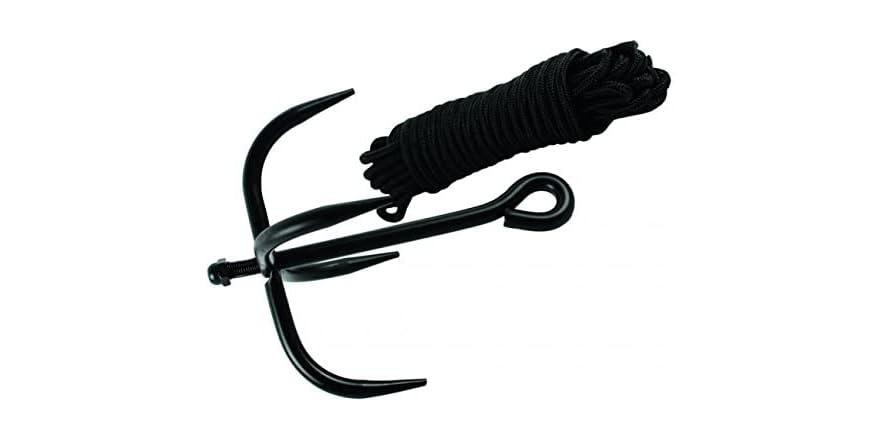 black-folding-grappling-hook