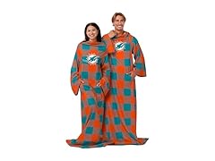 DOLPHINS Buffalo Plaid Throw (48x71)