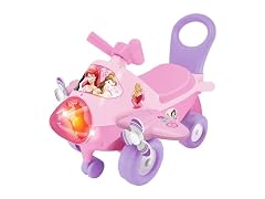 Disney Princess Animated Lights Activity Plane Ride On