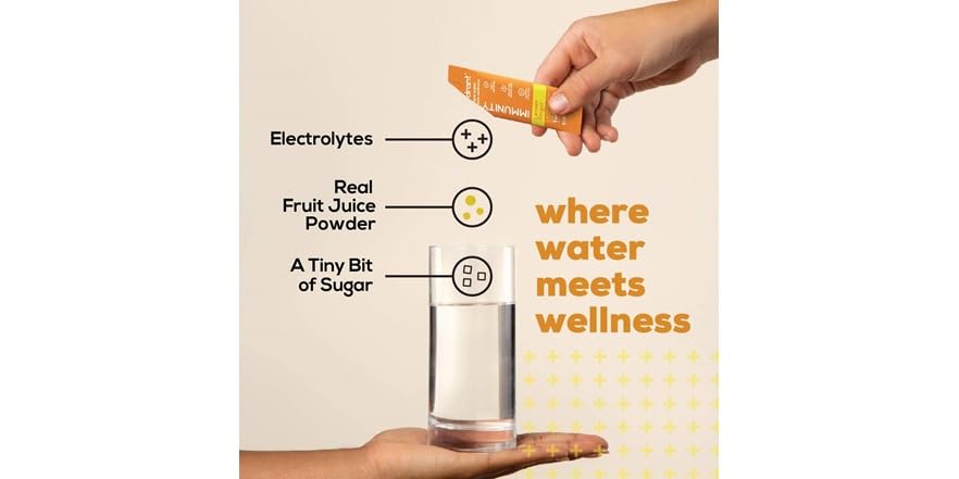 Hydrant Immunity Vitamins Electrolyte Powder 30 Count
